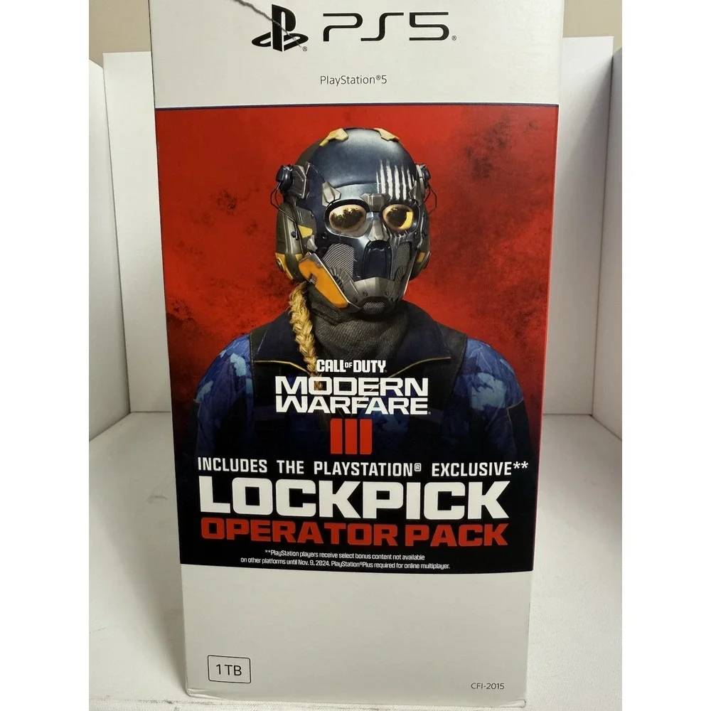 Sony PS5 Slim Blu-Ray Edition Call of Duty Modern Warfare III Bundle 1TB...